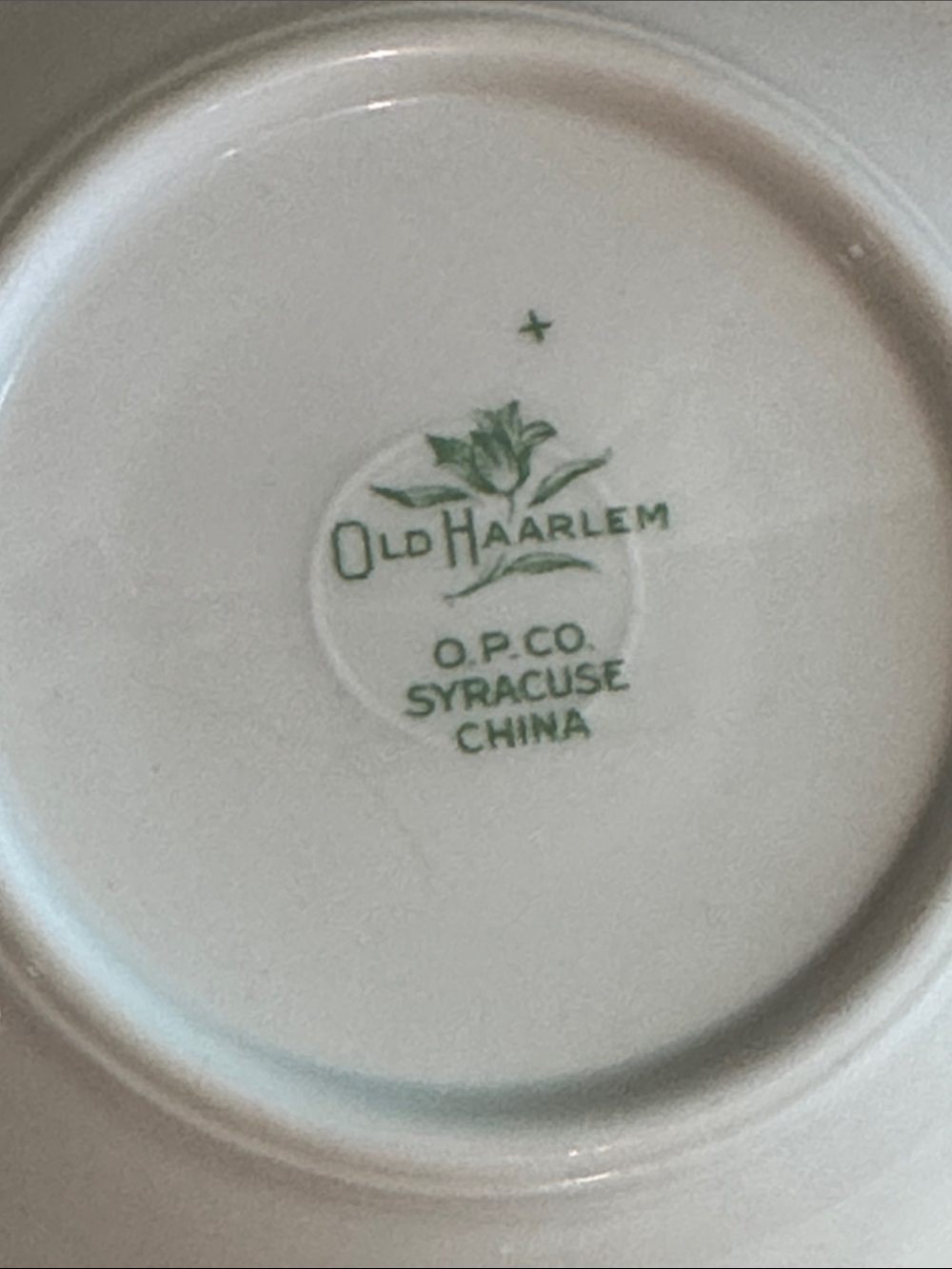 Vintage Syracuse China "Old Haarlem" 5.5" Small Bowl / Dessert Plate - Picture 4 of 5